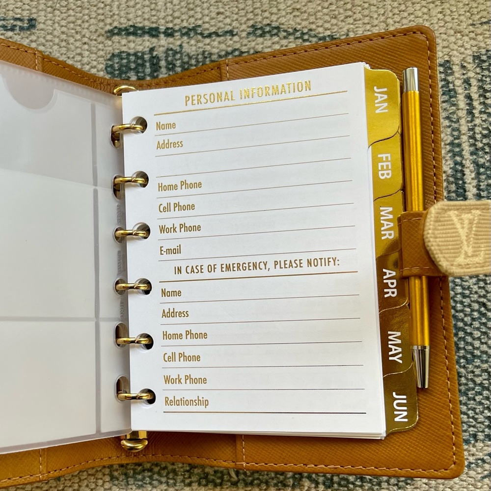 ⚜️FITS Louis Vuitton Agenda: PM MM GM 20 or 2023 Calendar +PEN: Choose Size - Picture 7 of 15
